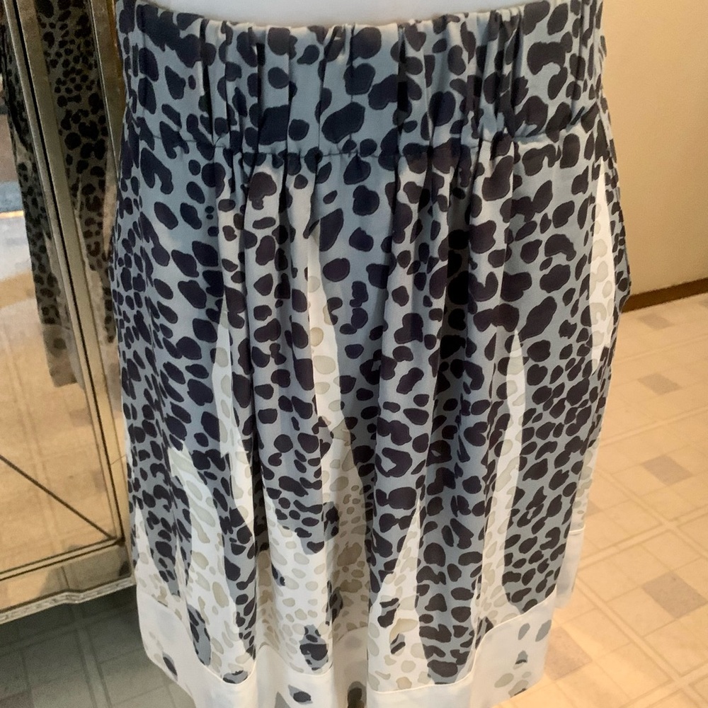 Cabi leopard tiger flirtatious skirt small